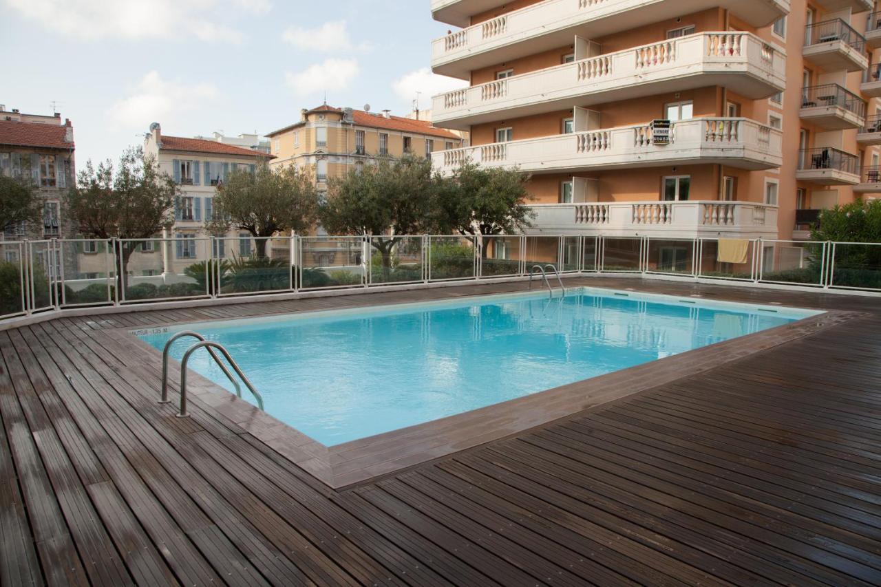 Studio With Swimming Pool 80 Meters Near The Beach Ницца Экстерьер фото
