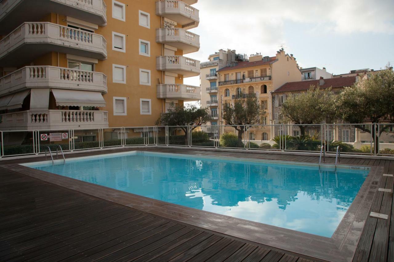 Studio With Swimming Pool 80 Meters Near The Beach Ницца Экстерьер фото